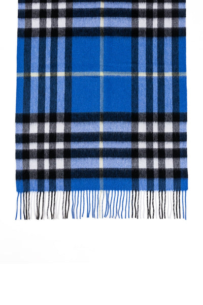 Lucchi Italy Scarf DC Check Oversized Wrap 100% Pure Lambswool