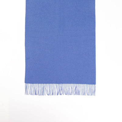 Lucchi Italy Plain Scarf Light Blue Oversized Wrap 100% Pure Lambswool