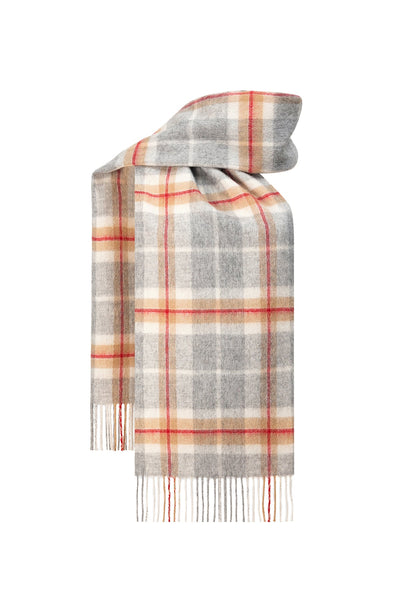 Lucchi Italy Exclusive Iconic Design Tartan Scarf
