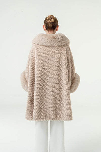 Lucchi Italy Women's Cape - Beige