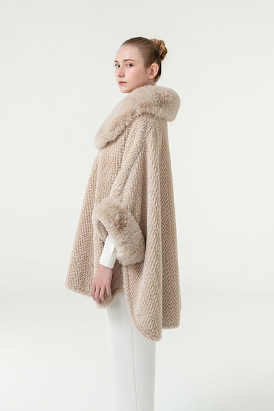 Lucchi Italy Women's Cape - Beige