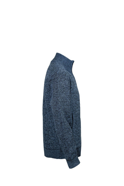 Lucchi Italy Men's Cardigan - Blue
