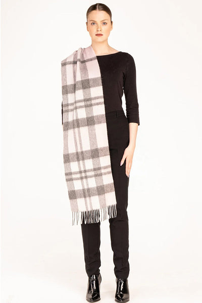 Lucchi Italy 100% Pure Cashmere DC Pink Scarf