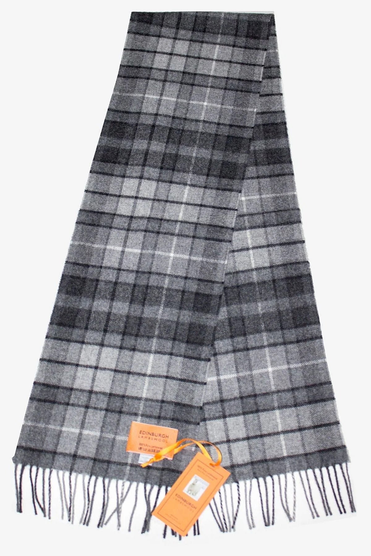 Lucchi Italy Buchanan - Made in Scotland Scarf 100% Pure Cashmere
