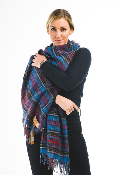 Lucchi Italy Anderson Stole 100% Pure Lambswool