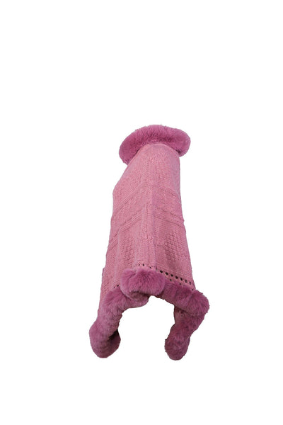 Lucchi Italy Women's Poncho - Pink