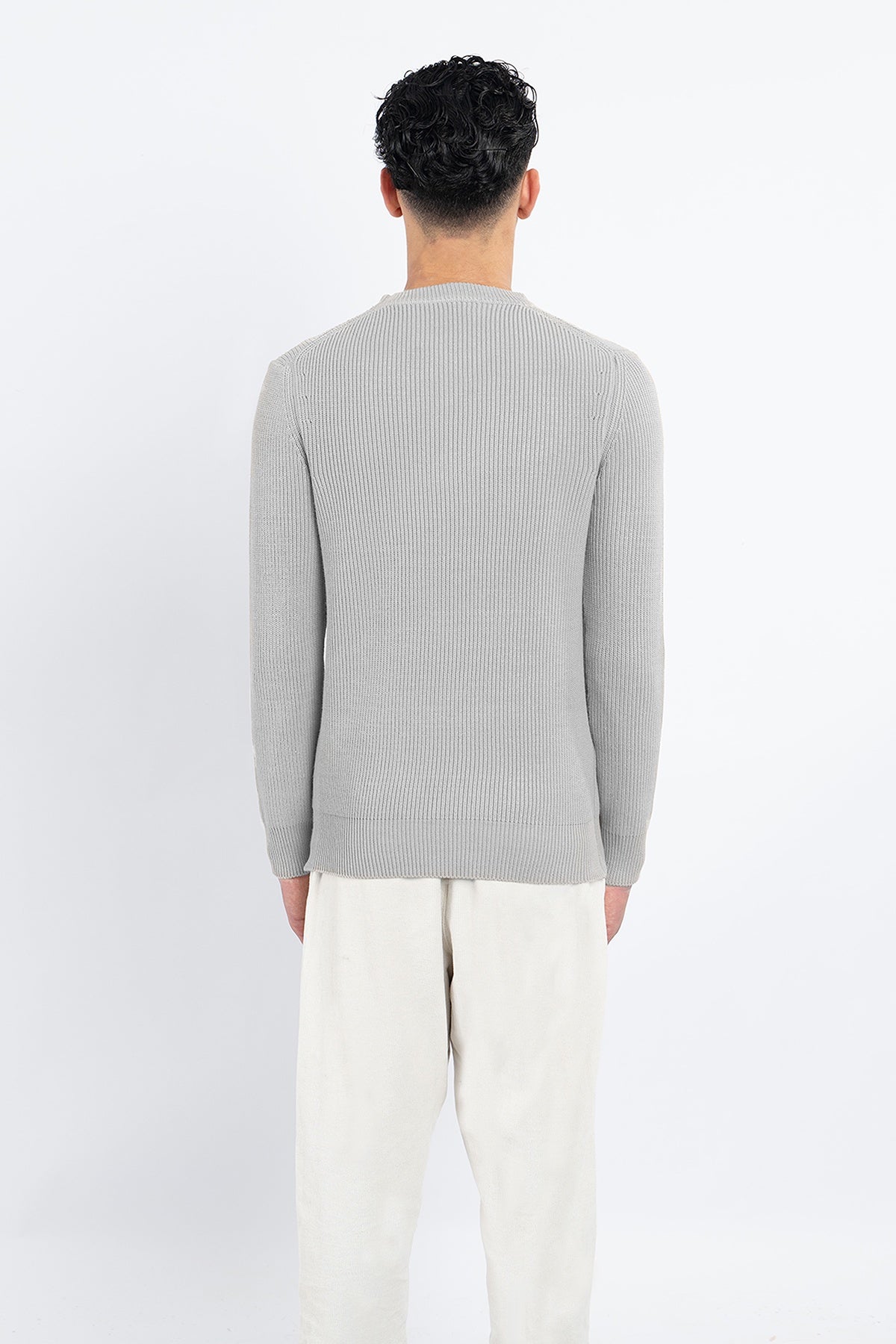 Lucchi Italy Men's Jumper - Grey