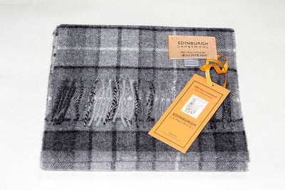 Lucchi Italy Buchanan - Made in Scotland Scarf 100% Pure Cashmere
