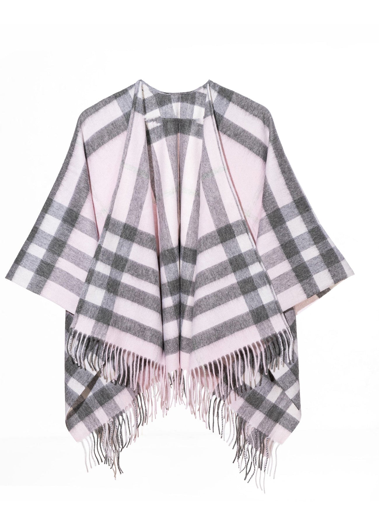 Lucchi Italy Woman's Designer Cape and Poncho DC Check