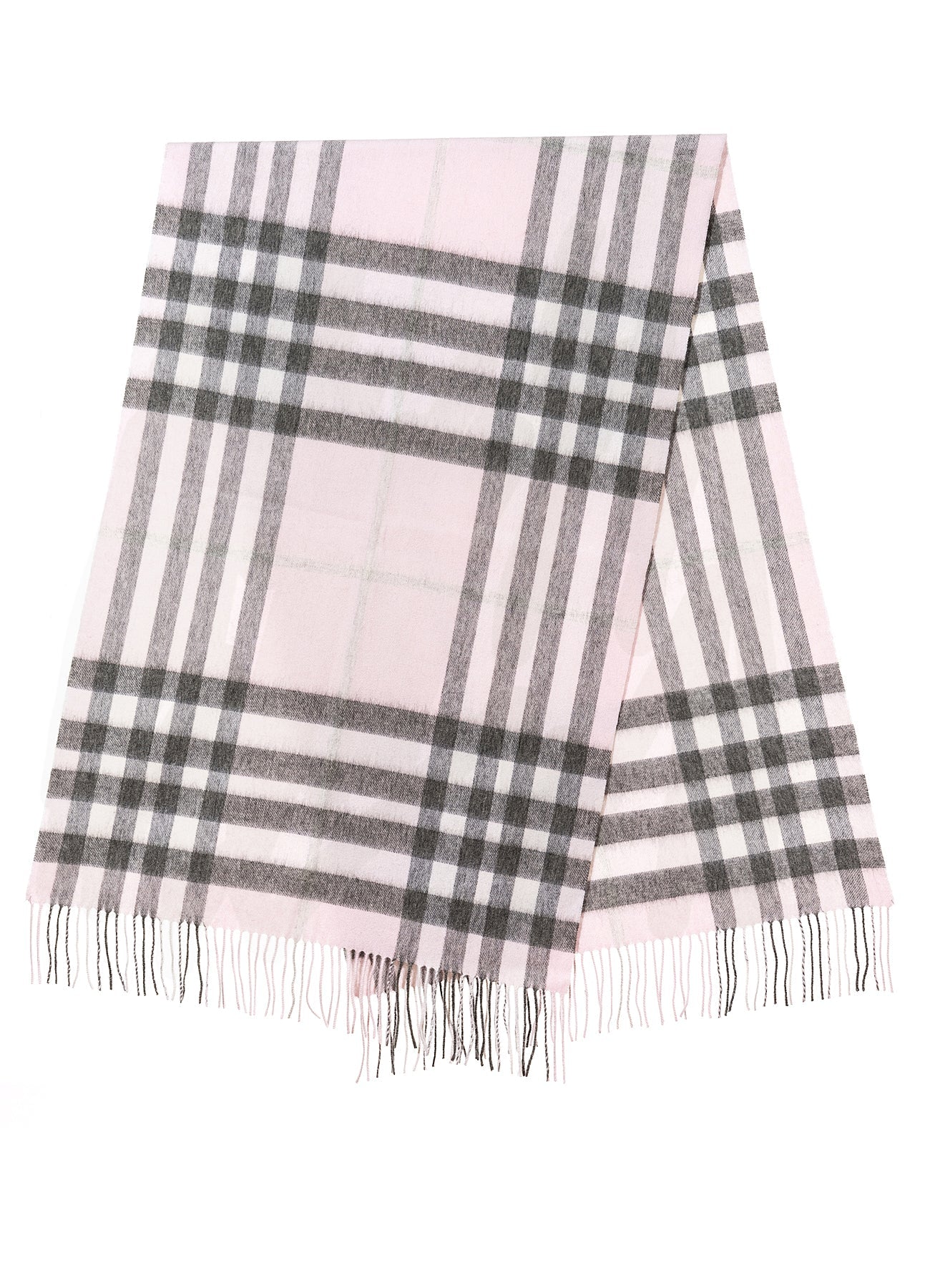 Lucchi Italy Scarf DC Check Oversized Wrap 100% Pure Lambswool