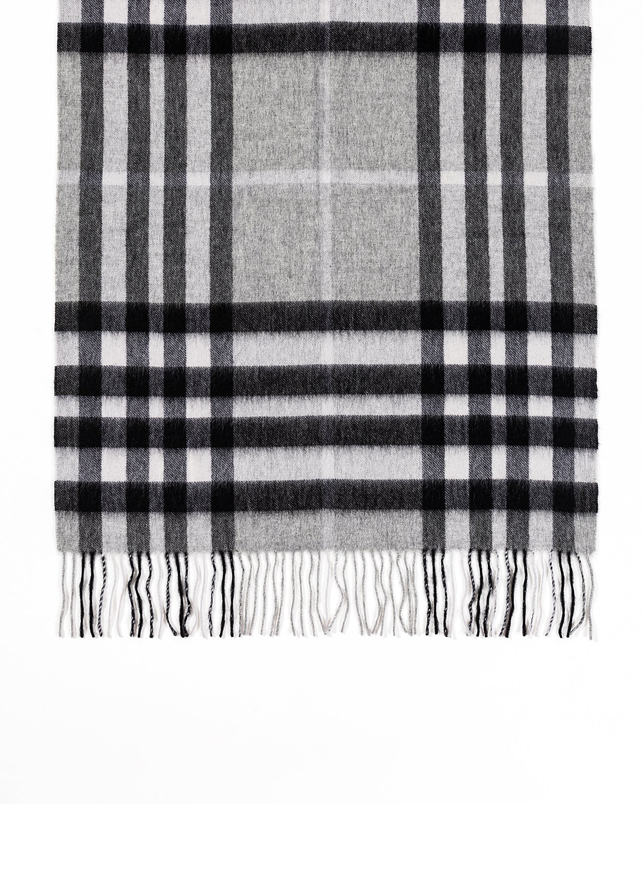 Lucchi Italy Scarf DC Check Oversized Wrap 100% Pure Lambswool