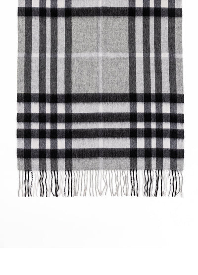 Lucchi Italy Scarf DC Check Oversized Wrap 100% Pure Lambswool