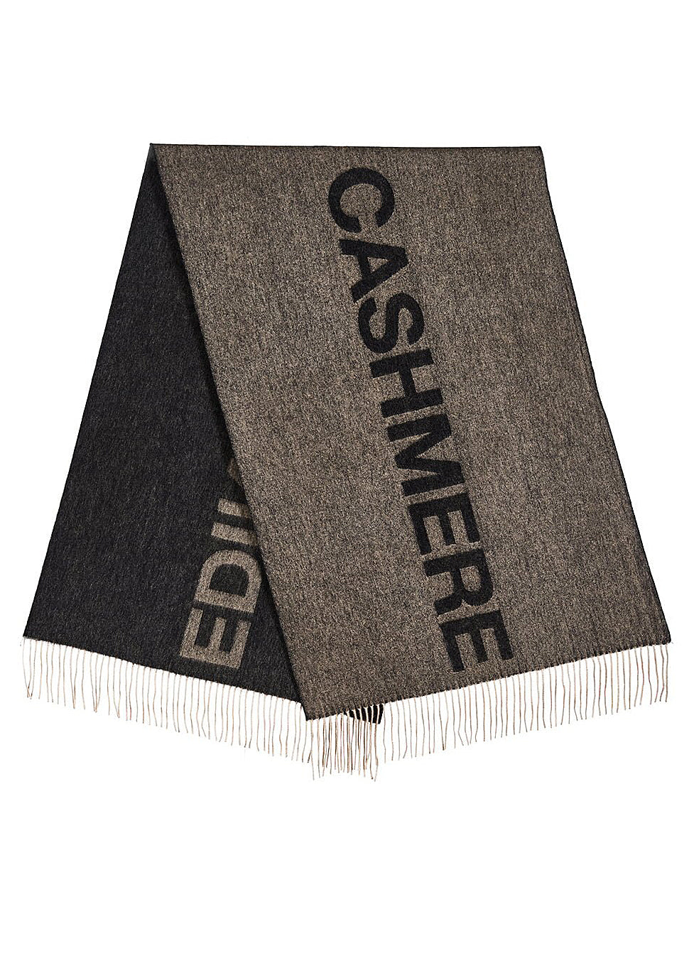 Lucchi Italy Edinburgh Charcoal Stole 100% Pure Lambswool