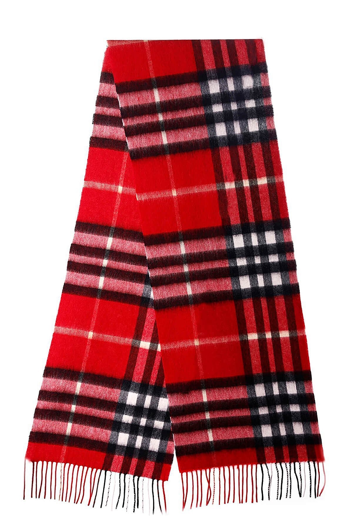 Lucchi Italy Cashmere Designer Scarf Iconic DC Classic