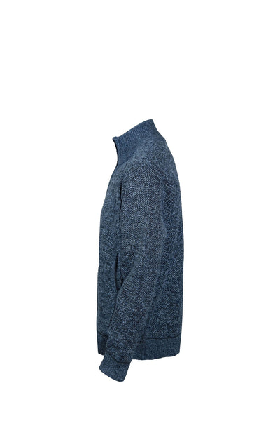 Lucchi Italy Men's Cardigan - Blue