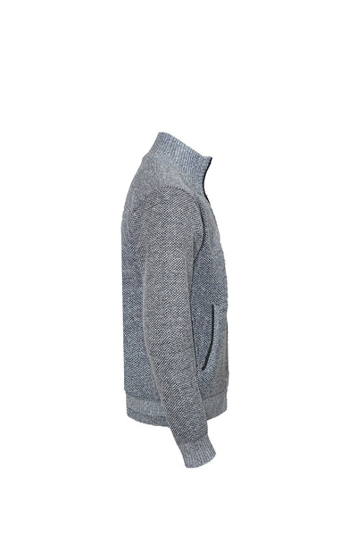 Lucchi Italy Men's Cardigan - Grey