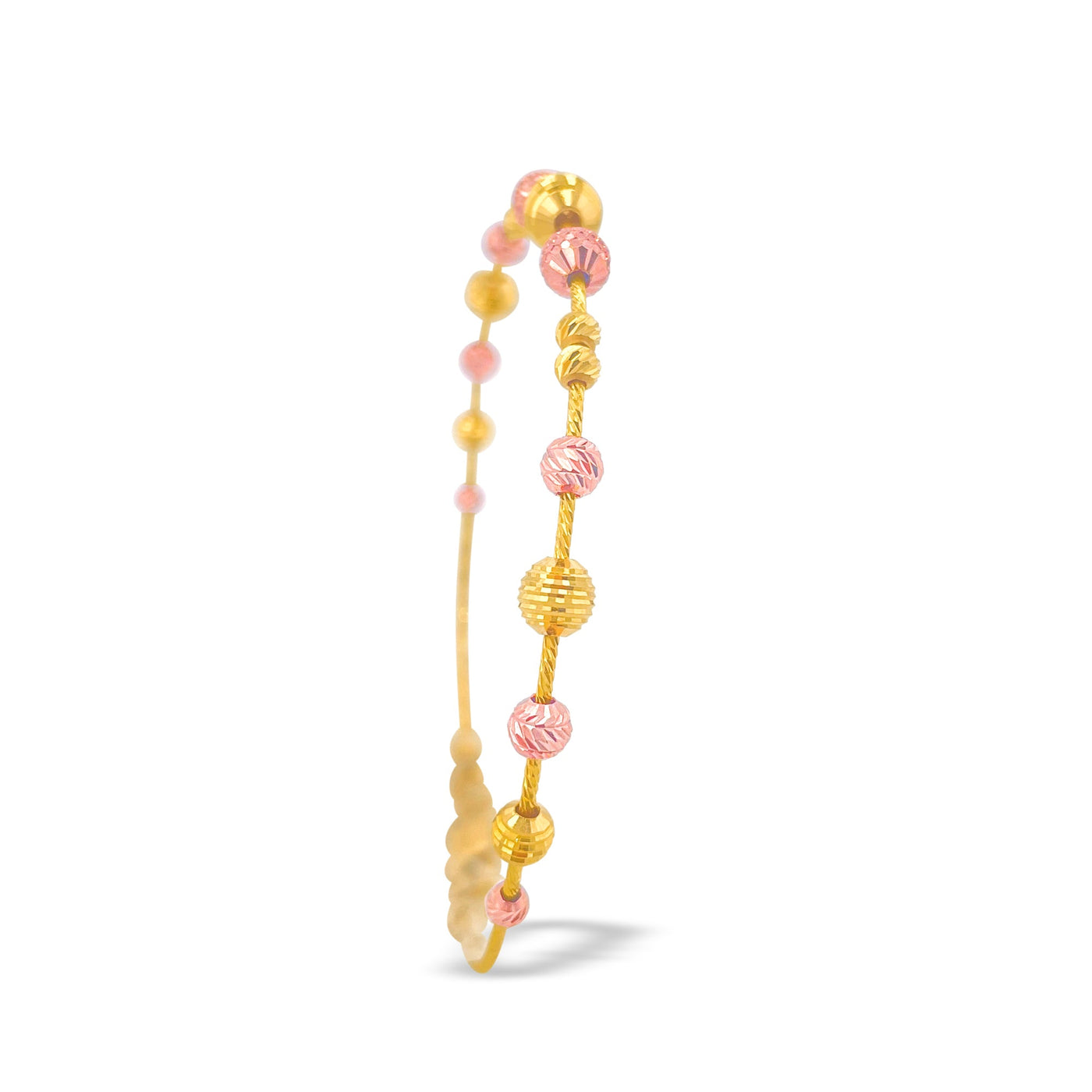 Lucchi Italy 22k Yellow-Gold and Rose-Gold - Bracelet Style 8