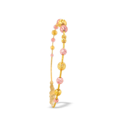 Lucchi Italy 22k Yellow-Gold and Rose-Gold - Bracelet Style 8