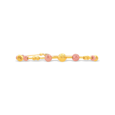 Lucchi Italy 22k Yellow-Gold and Rose-Gold - Bracelet Style 8