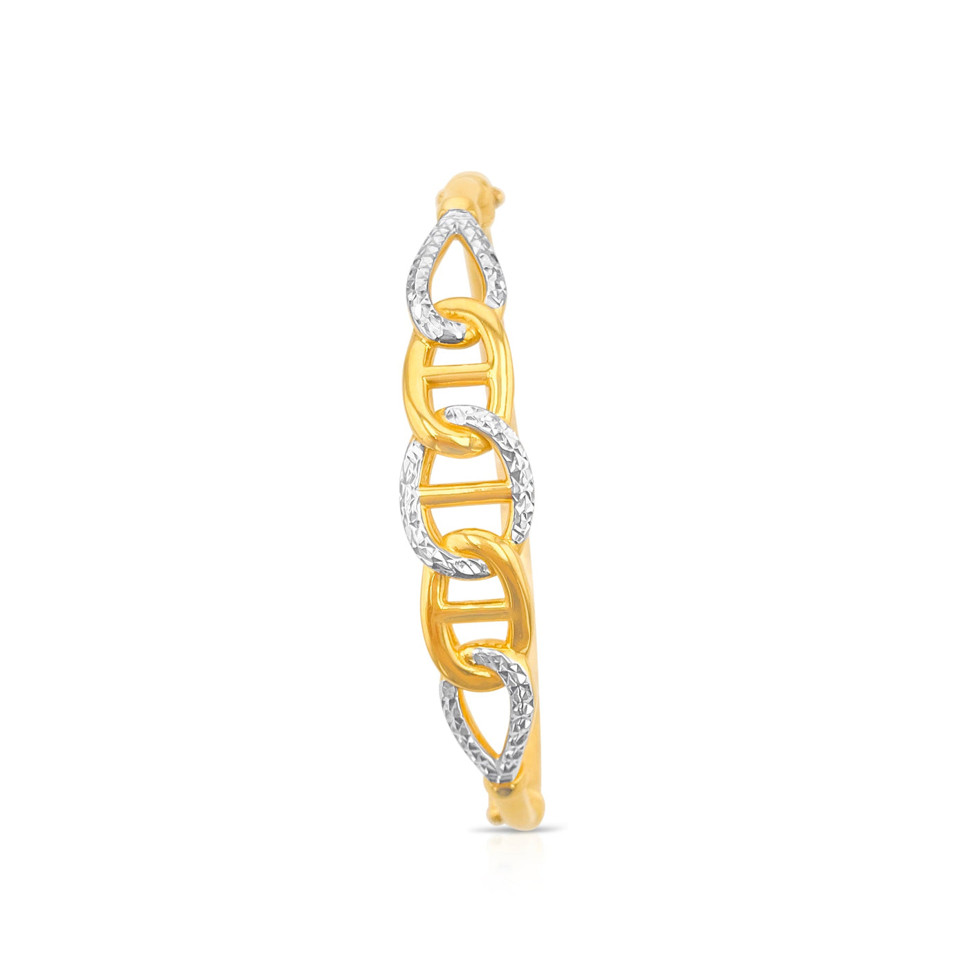 Lucchi Italy 22k Yellow-Gold and White-Gold - Bracelet Style 11