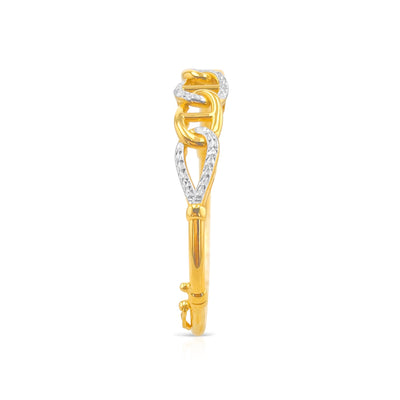 Lucchi Italy 22k Yellow-Gold and White-Gold - Bracelet Style 11