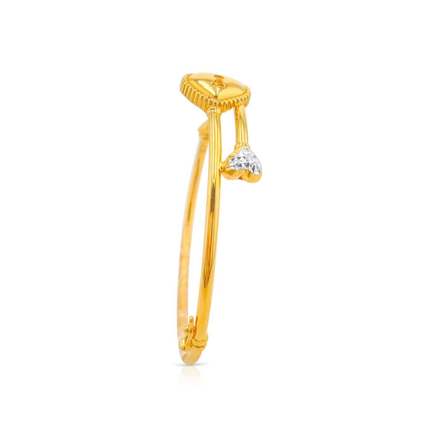 Lucchi Italy 22k Yellow-Gold and White-Gold - Bracelet Style 11