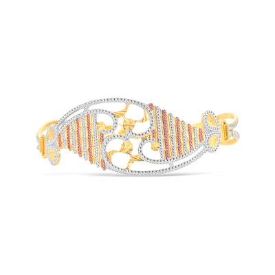 Lucchi Italy 22k Yellow-Gold, Rose-Gold, and White-Gold - Bracelet Style 10