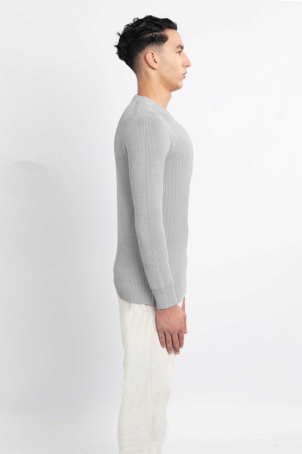 Lucchi Italy Men's Jumper - Grey