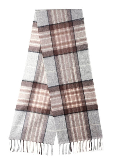 Lucchi Italy Scarf 100% Pure wool Scottish Design MacKellar Tartan