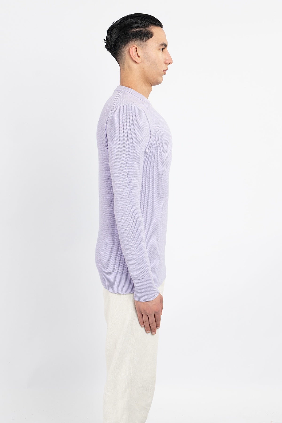 Lucchi Italy Men's Jumper - Lilac