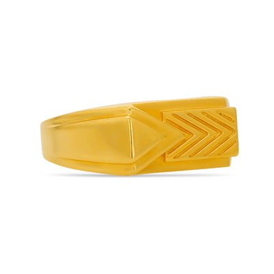 Lucchi Italy 22k Yellow Gold - Ring Style 62 (Men's Ring)