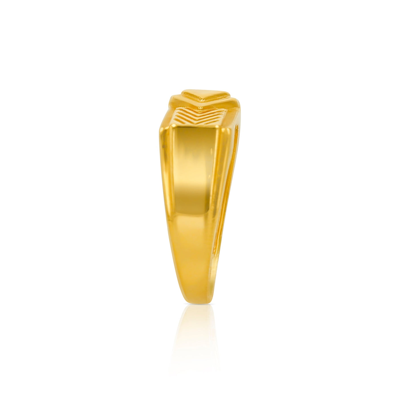 Lucchi Italy 22k Yellow Gold - Ring Style 62 (Men's Ring)