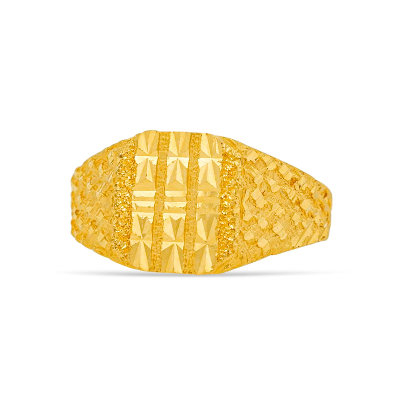 Lucchi Italy 22k Yellow Gold - Ring Style 63 (Men's Ring)
