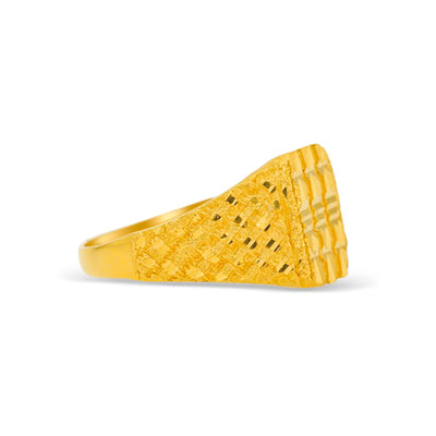 Lucchi Italy 22k Yellow Gold - Ring Style 63 (Men's Ring)