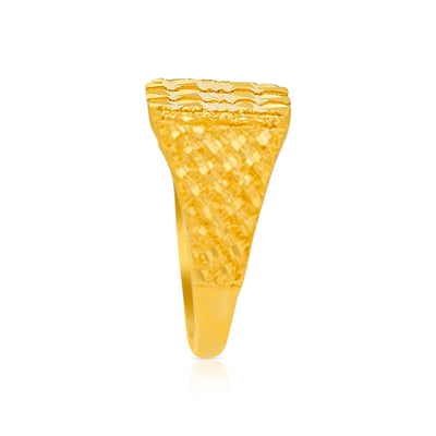 Lucchi Italy 22k Yellow Gold - Ring Style 63 (Men's Ring)