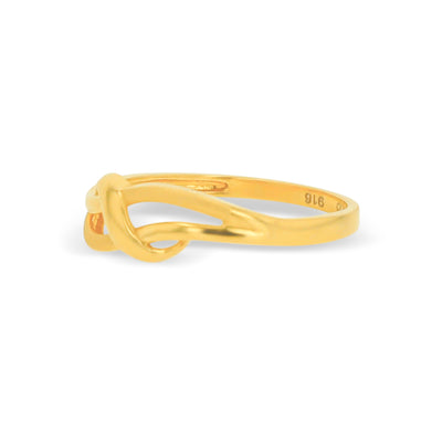 Lucchi Italy 22k Yellow Gold - Ring Style 81