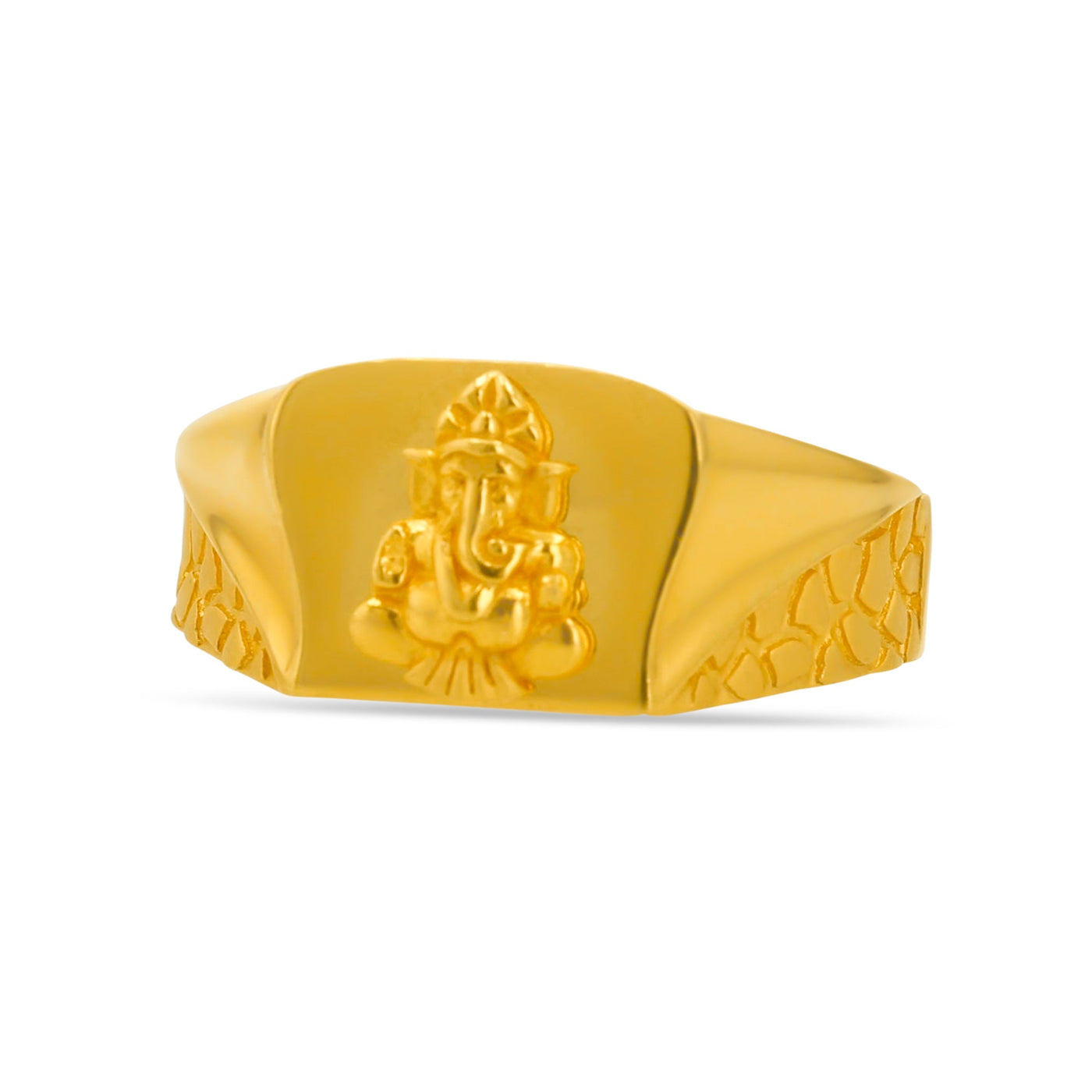 Lucchi Italy 22k Yellow Gold - Ring Style 65 (Men's Ring)