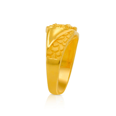 Lucchi Italy 22k Yellow Gold - Ring Style 65 (Men's Ring)