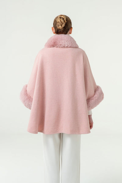 Lucchi Italy Women's Cape - Pink