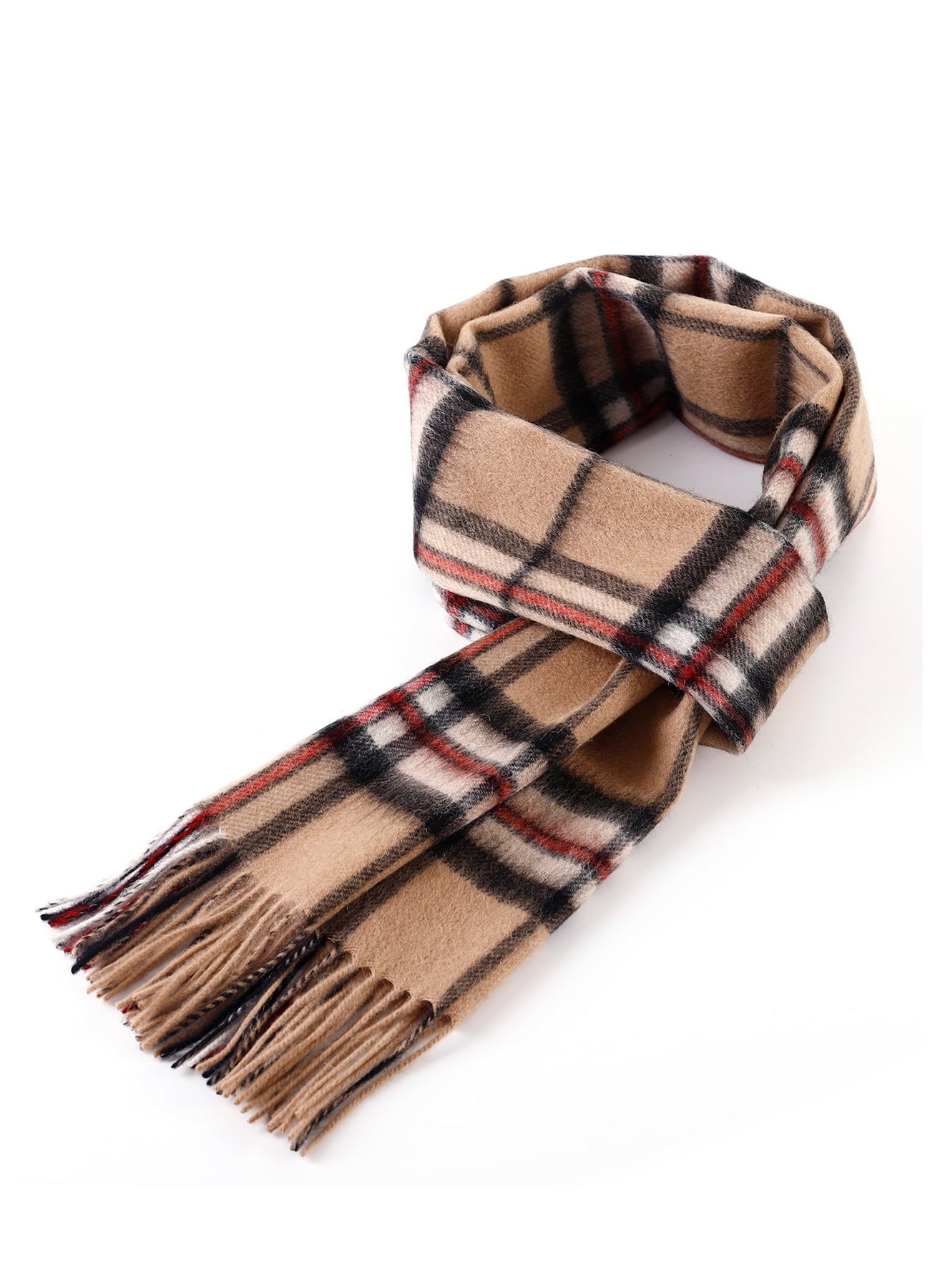 Lucchi Italy Scarf Scottish Design 100% Pure Lambswool