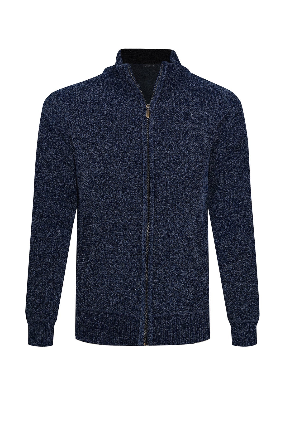 Lucchi Italy Men's Cardigan - Blue