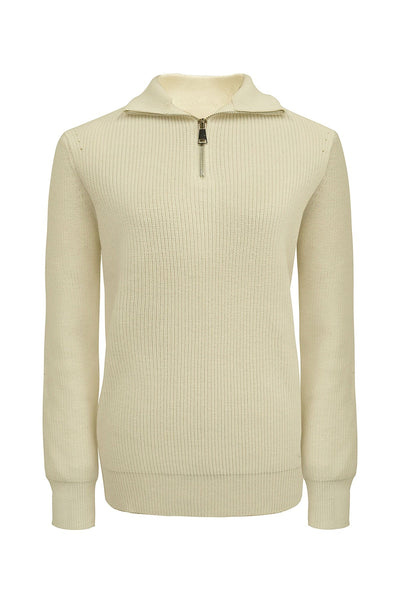 Lucchi Italy Men's Cardigan - White